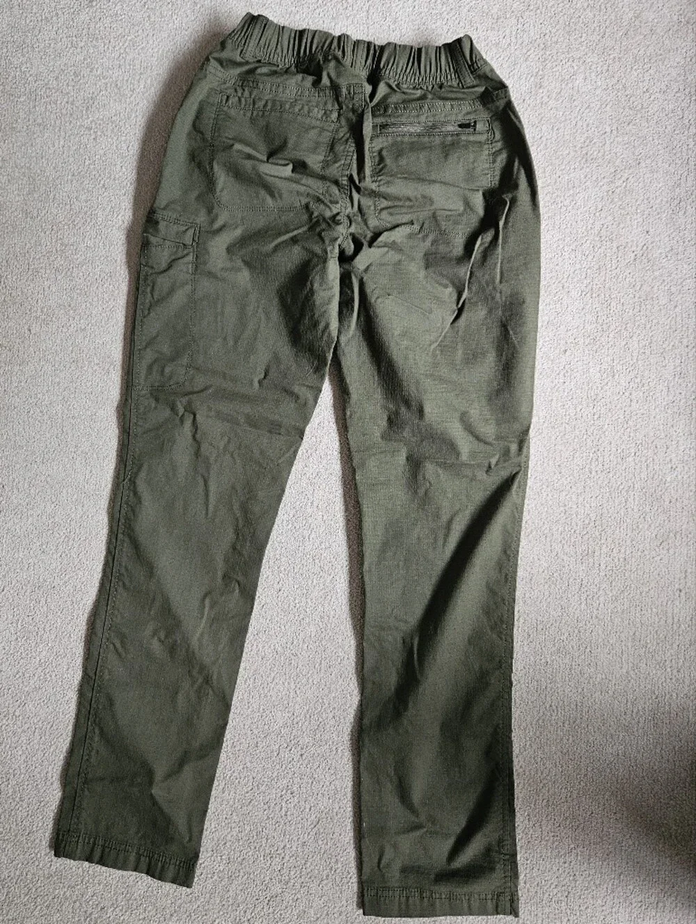 NWOT PrAna Green Straight-Leg Pants- 0